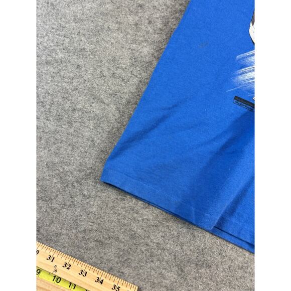 Vintage 90s NASCAR Ford Racing Hear The Thunder Shirt Mens Large Motorsports Y2K - Picture 4 of 6